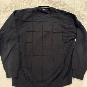 Haggar black sweater XL